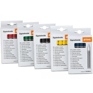 Stihl Signierkreide schwarz - Marker PRO - 1 Pack = 12 Stück