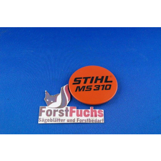 Typenschild für Stihl Motorsäge MS 310