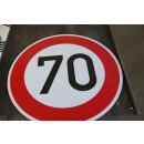 Verkehrszeichen nach StVO "70 km/h" - gebraucht