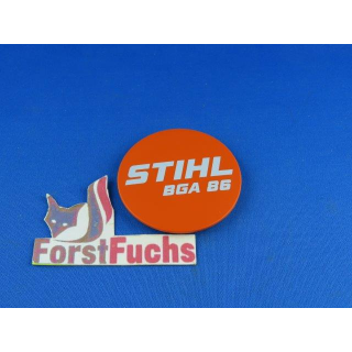 Typenschild für Stihl Akku Blasgerät BGA 86