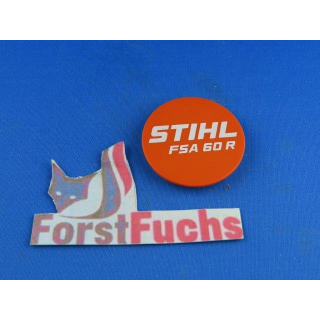 Typenschild für Stihl Akku Motorsense FSA 60 R