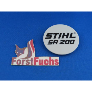 Typenschild für Stihl Sprühgerät SR 200
