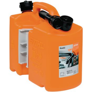 Stihl Kombikanister - Profi - orange - Doppelbehälter 5 l Benzin und 3 l Kettenöl