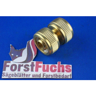GEKA Schlauchverbindung 1/2" aus Messing