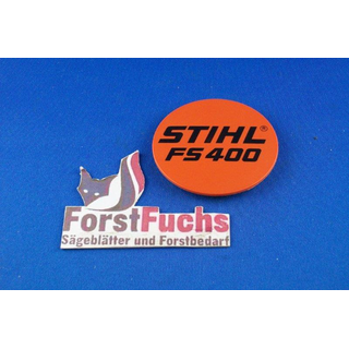 Typenschild für Stihl Motorsense FS 400