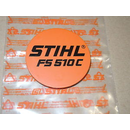 Typenschild für Stihl Motorsense FS 510 C