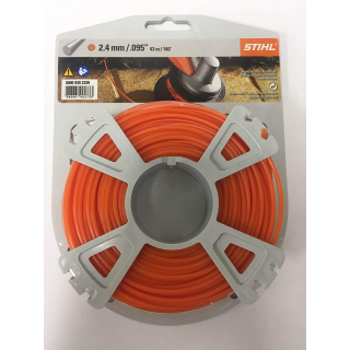 Stihl Mähfaden - quadratisch -2,4 mm - 41 m