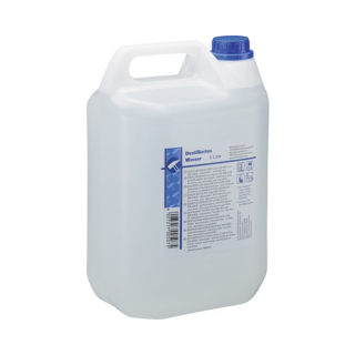 Destilliertes Wasser zum Befüllen der Batteriezellen - 5 Liter